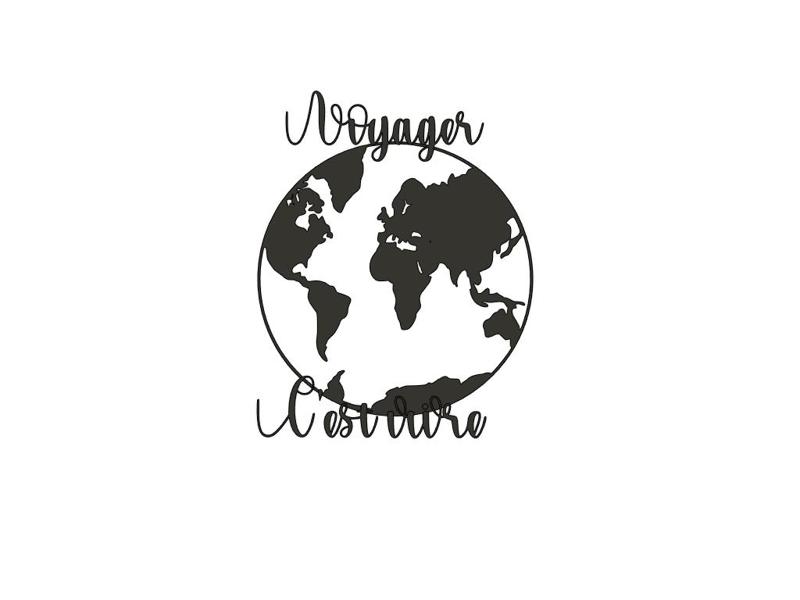 Planisphere wall decoration