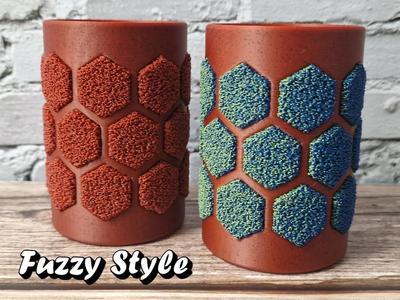Fuzzy Style Decorative Cup