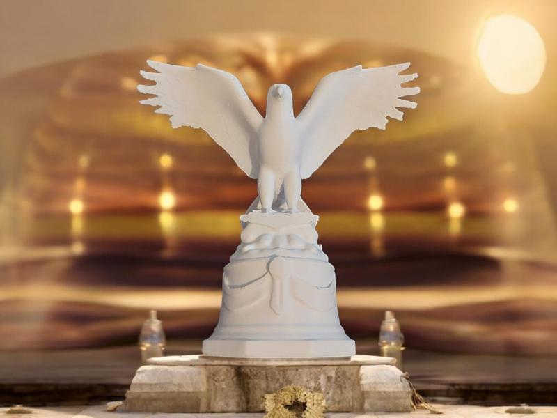 indipendance day celebrations sculpture