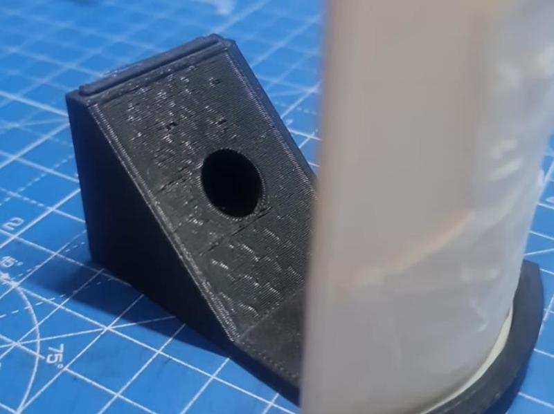 Curved Lithophane Holder