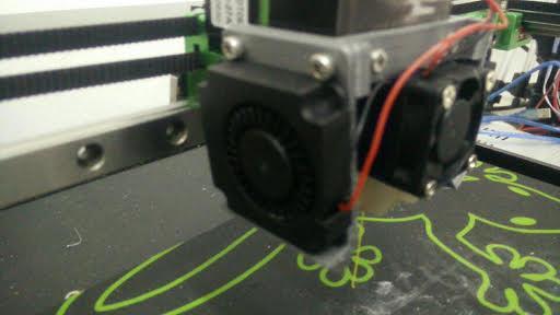 East3D Part Coolers Blower Fans Mount