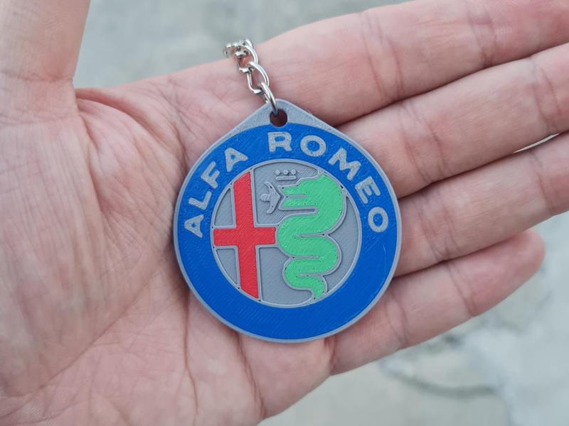 Alfa Romeo Keychain