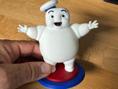 Mini Stay Puft Marshmallow Man-Happy