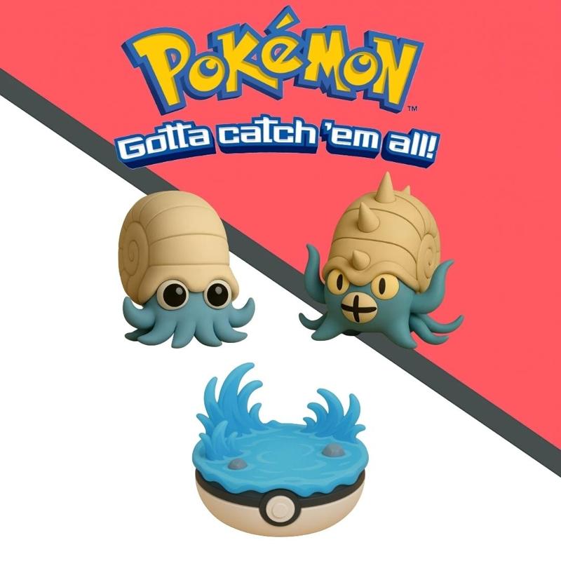 Pokemon Omanyte evolution pack x 3 units