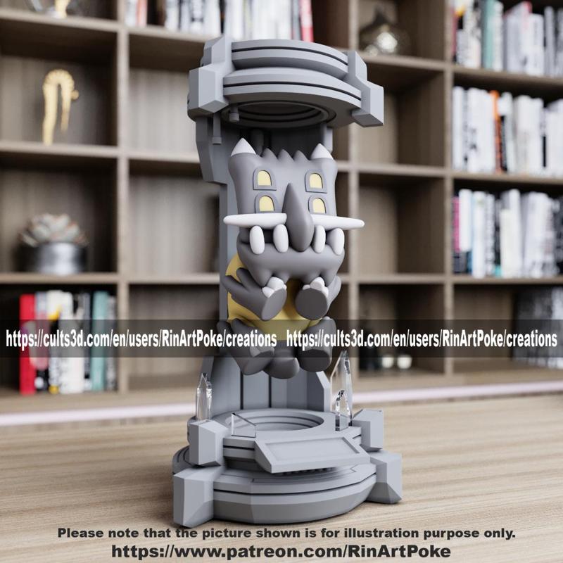 Bastiodon in the lab from pokemon