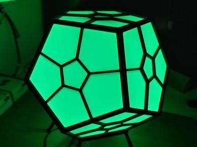 Dodecahedron Lamp V2