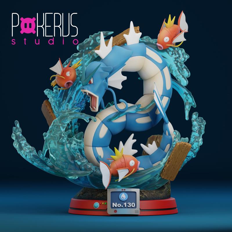 Gyarados Statue - Pkrs Studio