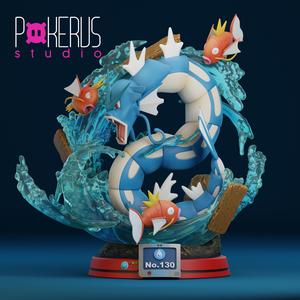 Gyarados Statue - Pkrs Studio