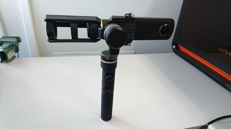 Richo Theta S + Feiyu Tech G5 gimbal