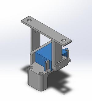 Antenna stabilizer servo. SMA connector