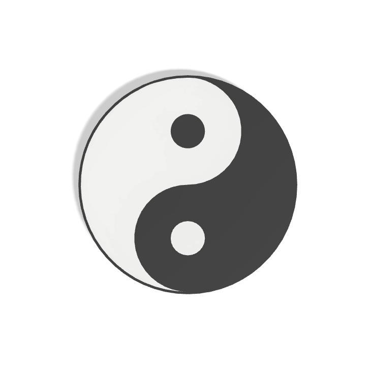 Wall art - Yin Yang
