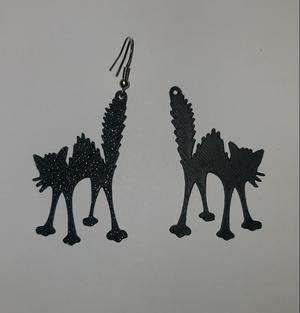 Black Cat earrings