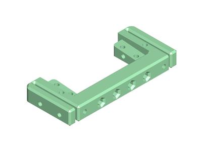HG P407 Tamiya Bruiser Clone Servo Mount Halterung