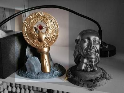 Indiana Jones Raiders of the lost ark - Head piece BASE