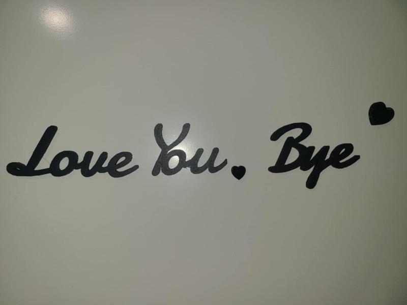 Love you, Bye Heart
