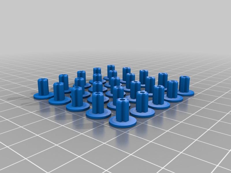 LEGO 9V Motor Spindles 25x