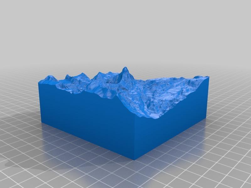 Matterhorn, 10km Collectible Mountain