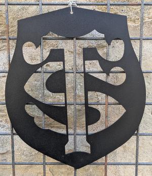 Stade Toulousain crest, wall decoration