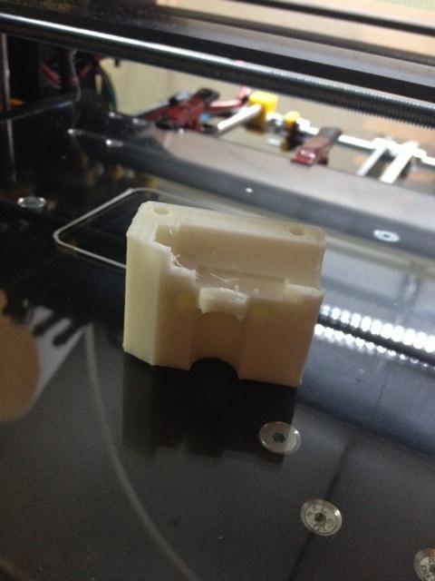 Orca v4.x Modified extruder base for feeding Eco Flex PLA