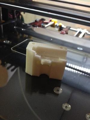 Orca v4.x Modified extruder base for feeding Eco Flex PLA