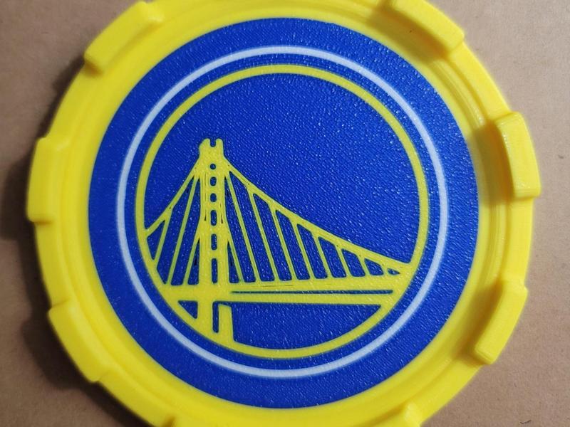 COASTER MASTER INSERT - GOLDEN STATE WARRIORS