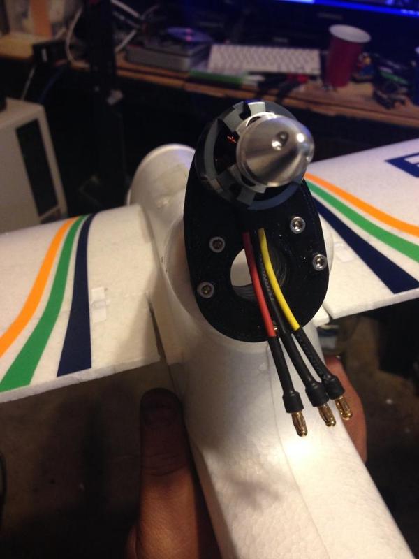 bixler2 motor mount for ntm 28 and 35 prop drive