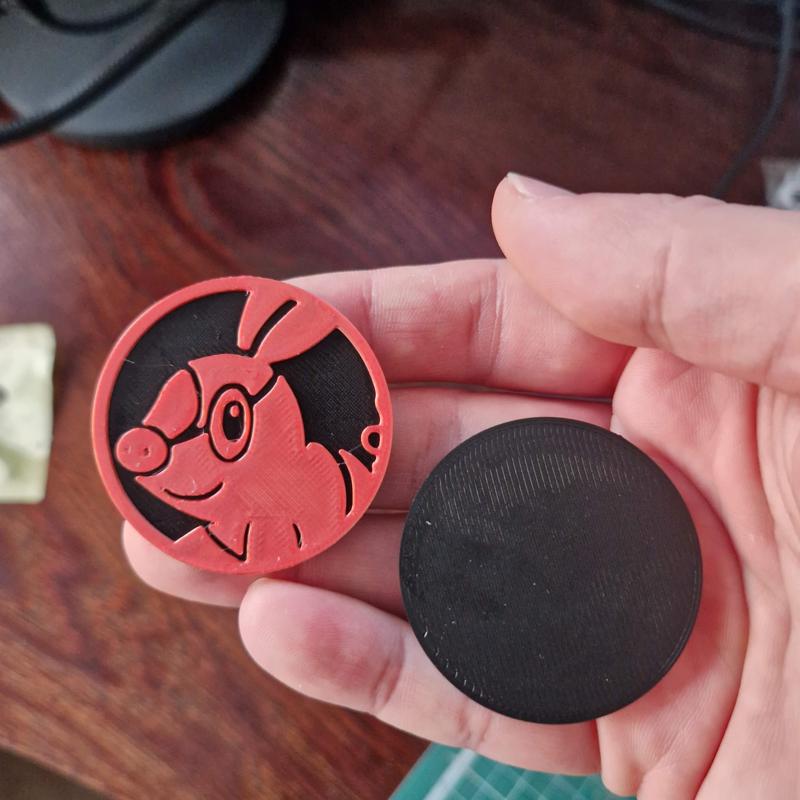 Tepig Pokemon Coin