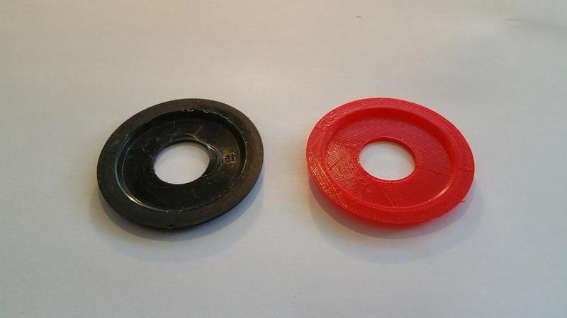 Datsun Window Crank Shield