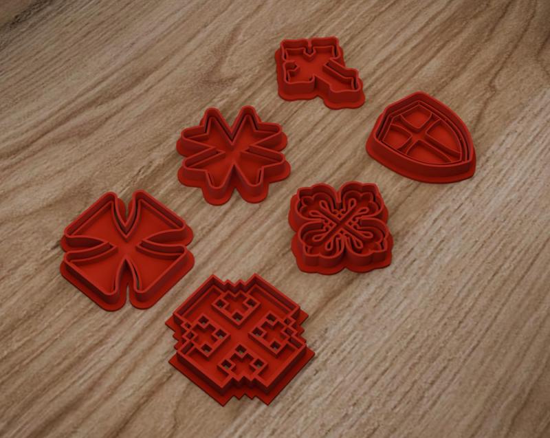 Templar Symbols - Cutters and Stamps