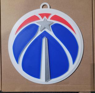 WASHINGTON WIZARDS 3D Logo 180mm series