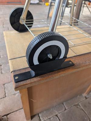 Halterung für Räder mit 150 mm und 29 mm