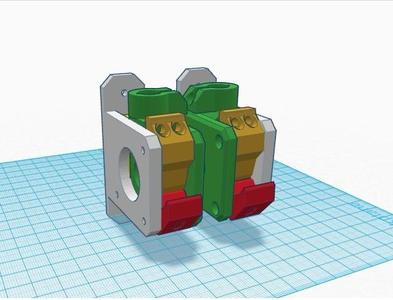 CTC dual Bowden extruder