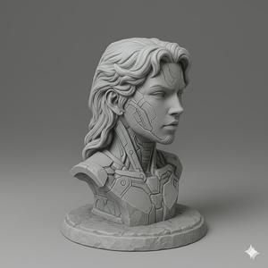 Cyber Valkyrie – Headphone Stand
