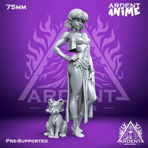 Nadia and King, 75mm, Ardent Anime #010