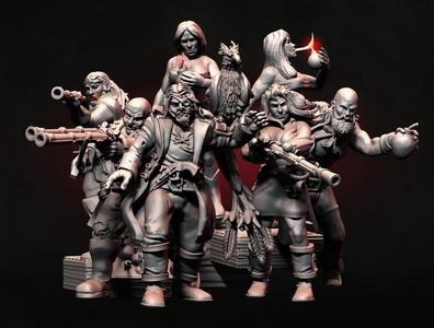 War Balloon Crew Marcenaries