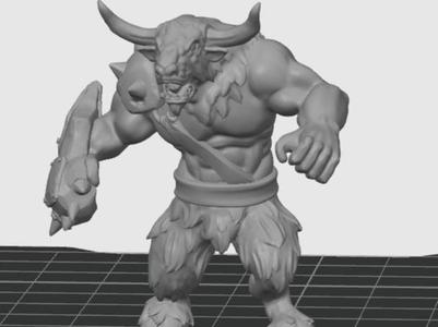 Minotaur big guy for fantasy football