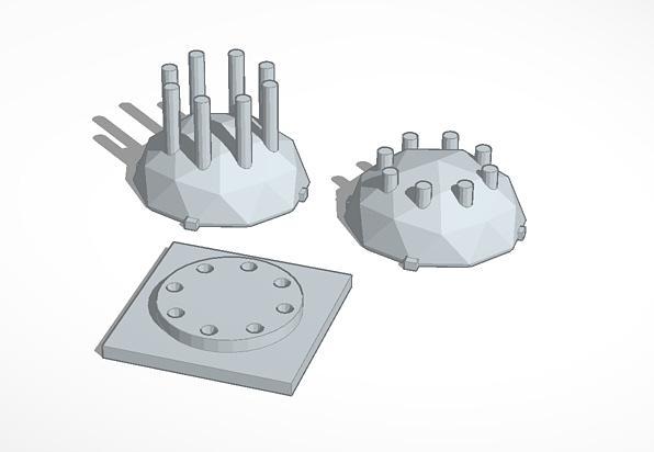 Basic 3 piece Imperial Shield Generator (x-wing) ver 0.14