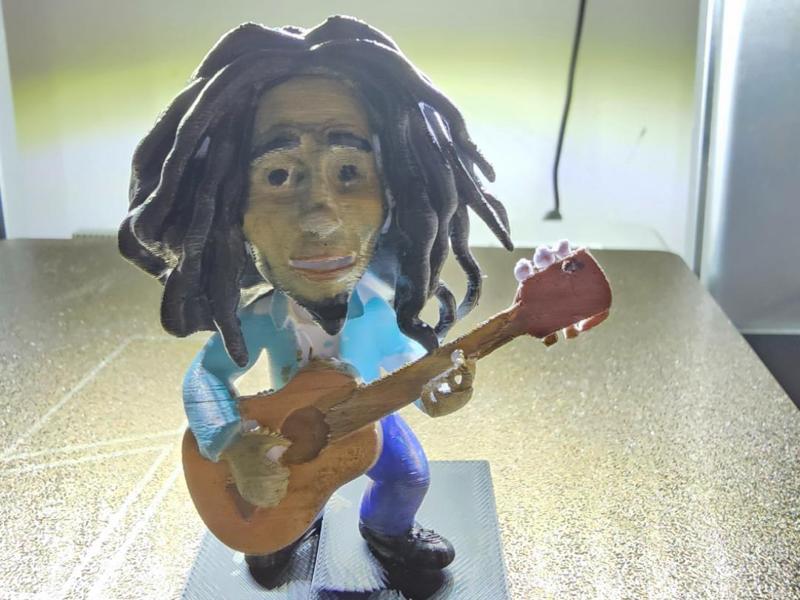 Charming little Bob Marley