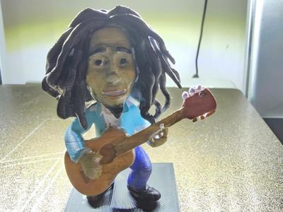 Charming little Bob Marley