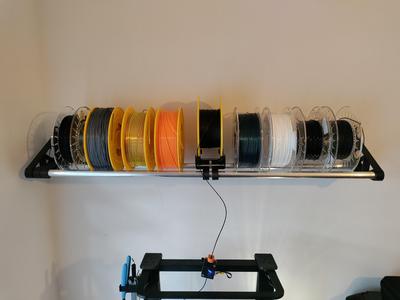 Cheap & easy spool shelf