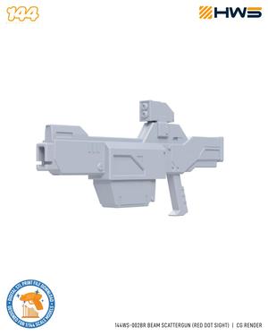 144WS-002BR Beam Scattergun (Red Dot Sight). Custom Builders Parts for HG Model Kits.