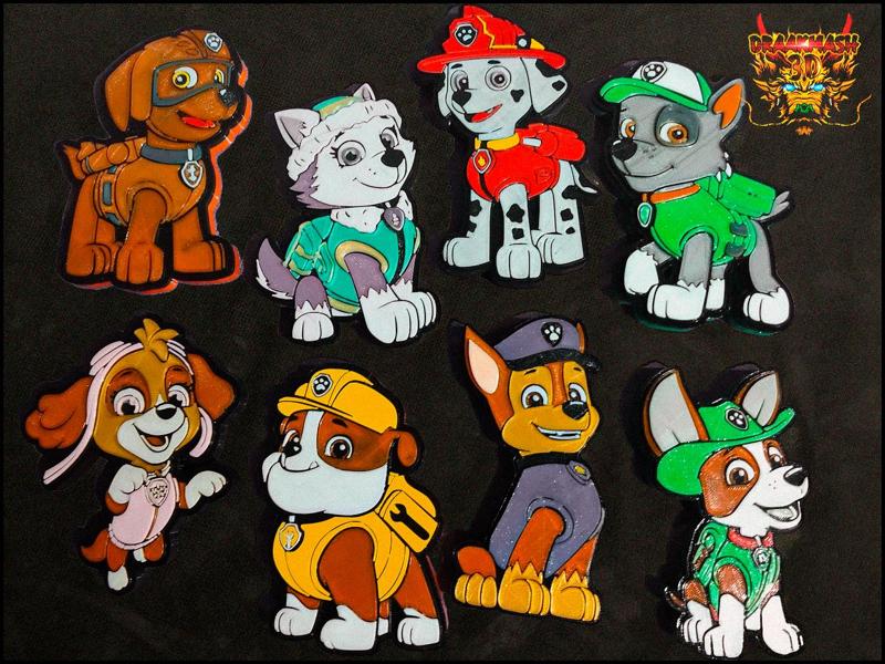Paw Patrol - 2D Figures