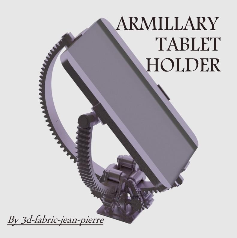 Armillary Tablet Holder