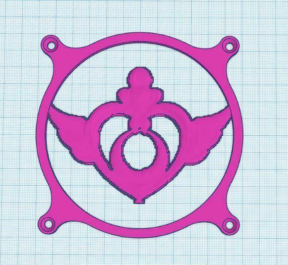 Sailor Moon 120mm fan grills