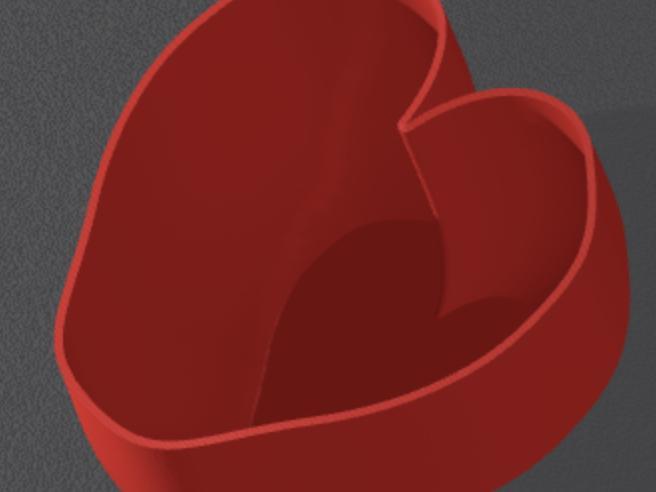 Heart vase