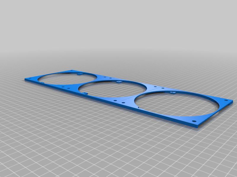 Zotac RTX 4090 AMP Extreme AIRO triple 120mm fan mount