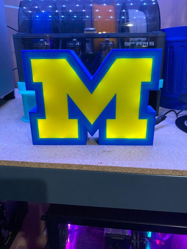 UofM lightbox