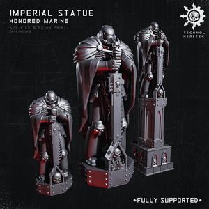 Imperial Statue - Honored Warrior