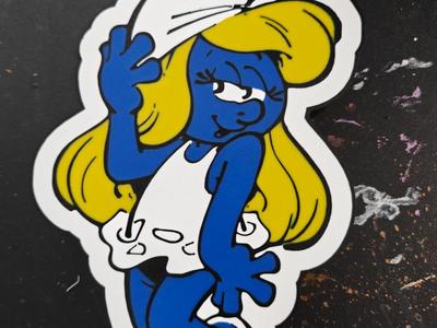 Smurfin/ Smurfette lightbox