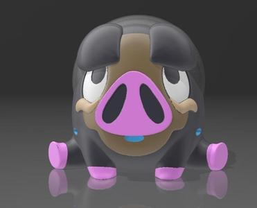 Suporte Alexa Echo Dot 4a e 5a Geração Lechonk Pokemon